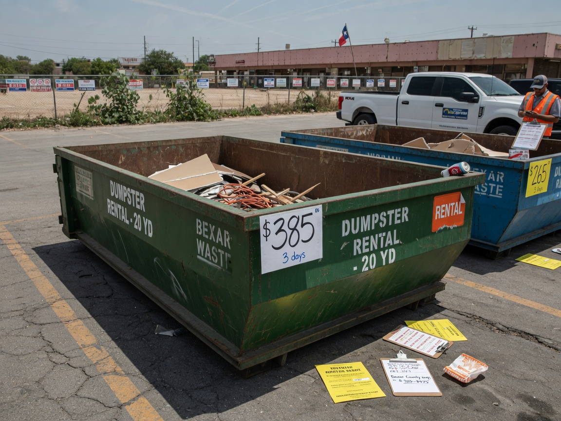 Dumpster Rental in San Antonio